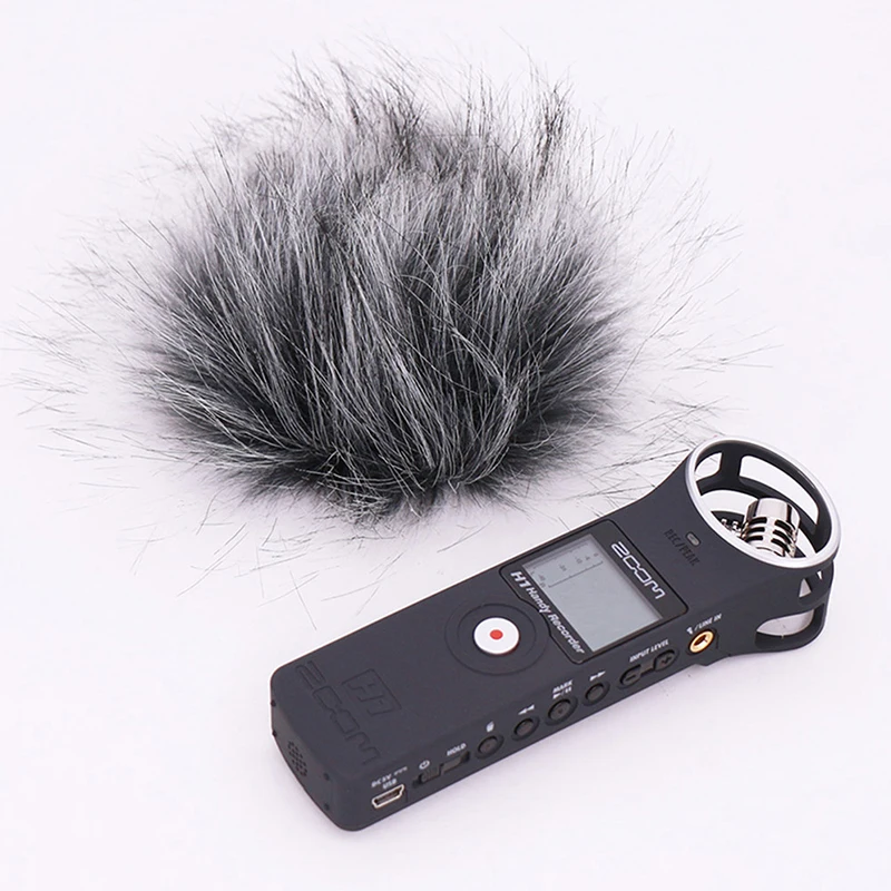 Zoom H1 H1N Handy Deadcat WindShield Furry Windscreen Muff for Recording Microphone Accessories Cover Noise Cancelling Stereo