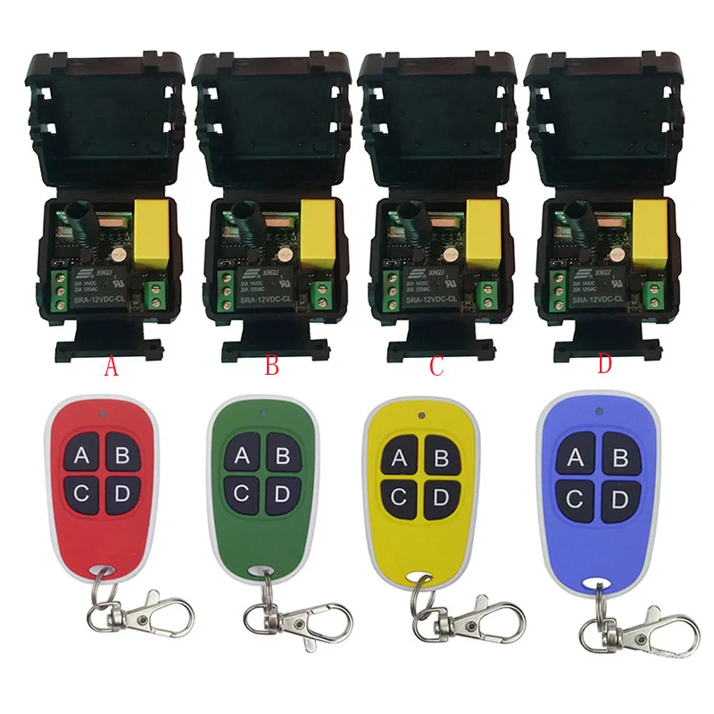 

Беспроводной радиочастотный пульт дистанционного управления, переключатель света, 10 А, релейный выход, радио, 220 В переменного тока, 1 канал, 1 канал, модуль приемника + передатчик/окно