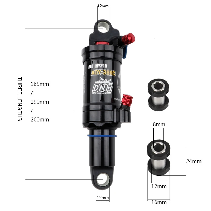 

Bicycle Rear Shocks Suspension MTB Shock Absorber DNM AOY-36RC XC/downhill bike MTB Mountain Bike Shock Absorber