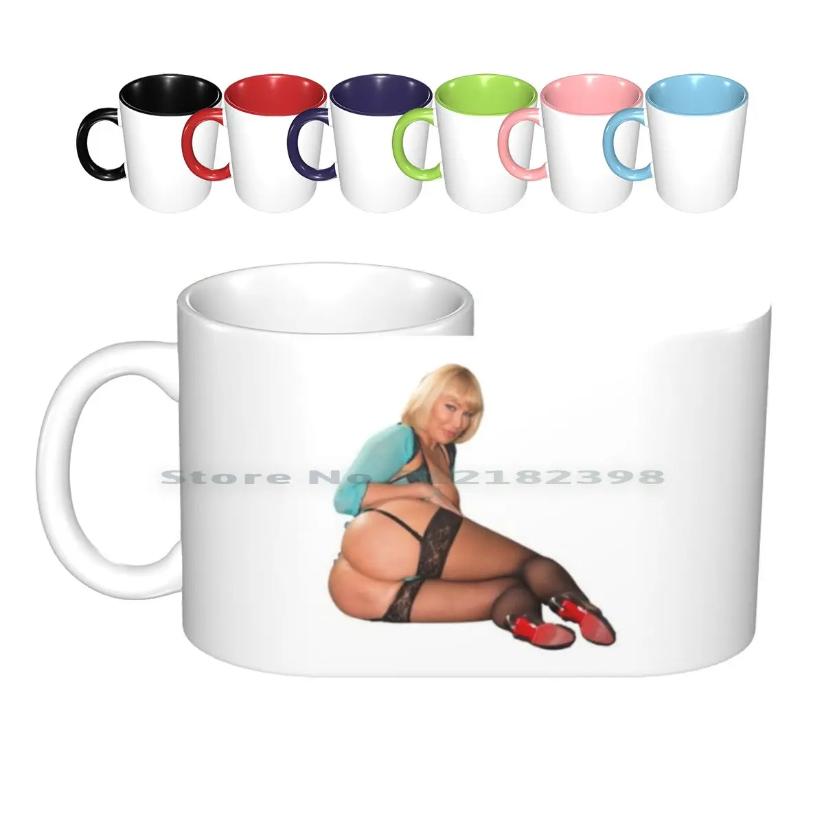 Mellanie Monroe Big Booty Blonde Milf Ceramic Mugs Coffee Cups Milk Tea Mug Mellanie Monroe Big Booty Blonde Milf Big Tits Sexy