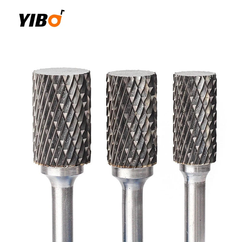 AX Type Head Rotary File Tungsten Carbide Alloy Drill Milling Burr Die Grinder Abrasive Tools Carving Bit Point