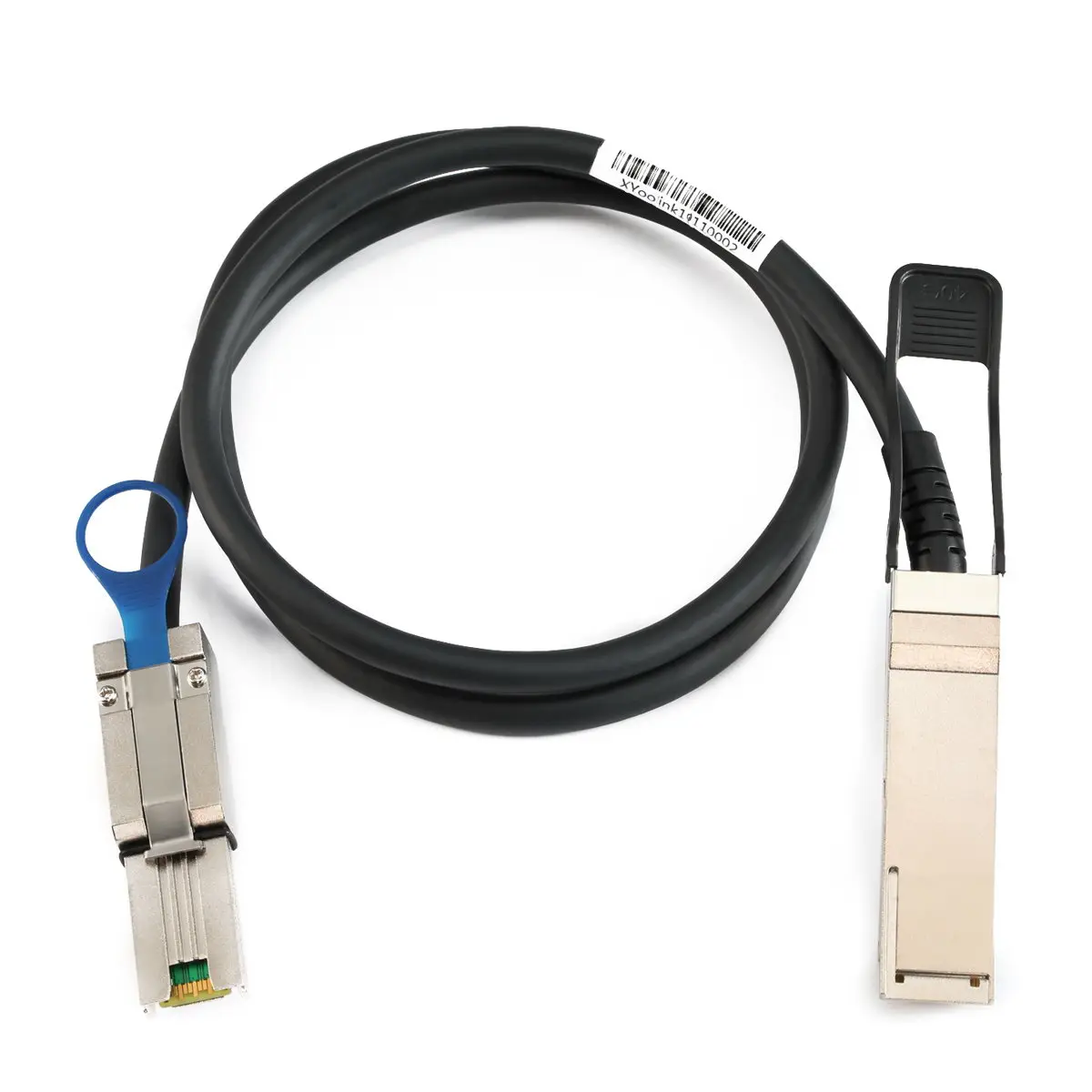 qywo 40G QSFP+ to Mini SAS SFF-8088 DAC Cable 100cm SFP-8PX for Cisco Huawei H3C TP-LINK ZTE RIGOAL