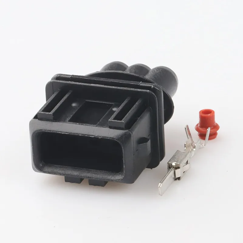 

100 sets DJ7035YA-3.5-11 Three point five -11 automobile waterproof connector harness plug 3 hole sheath