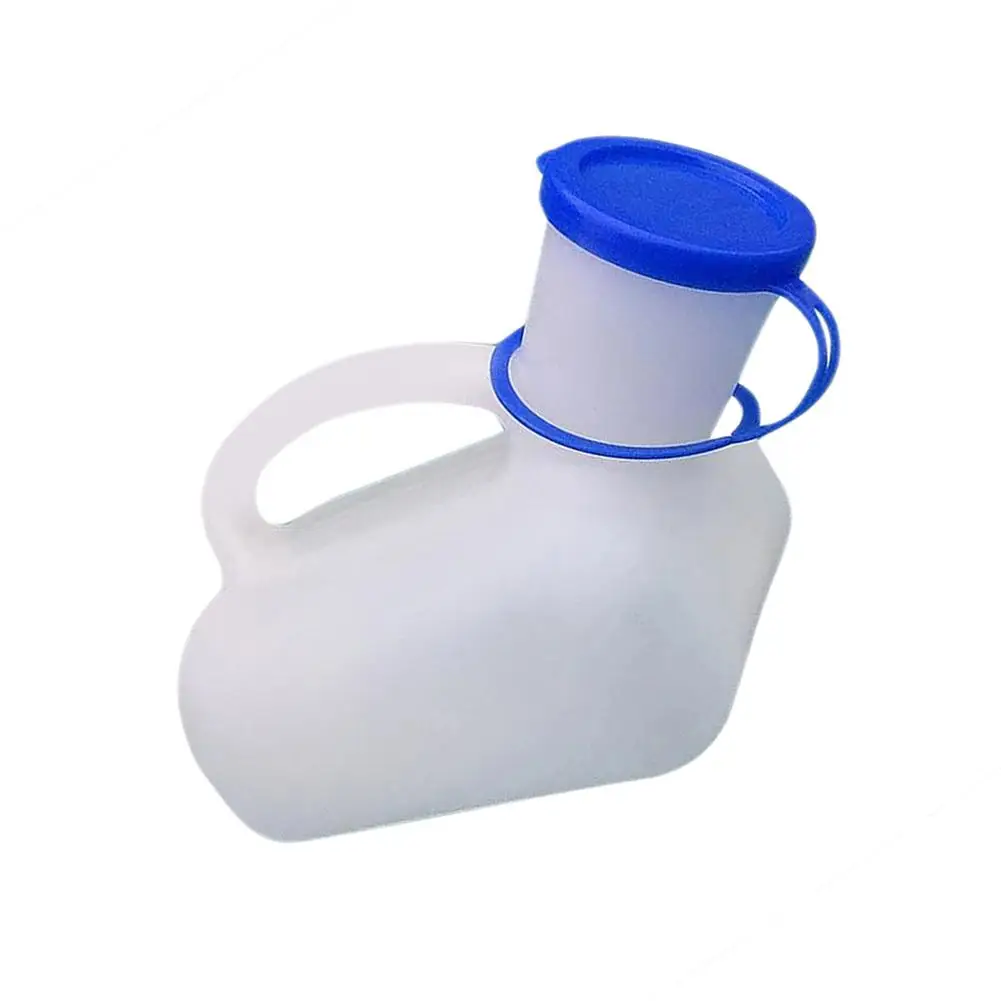 1000ML Portable Plastic Mobile Urinal Toilet Female Male Traveling Camping Toilet With Connector Delivered Random