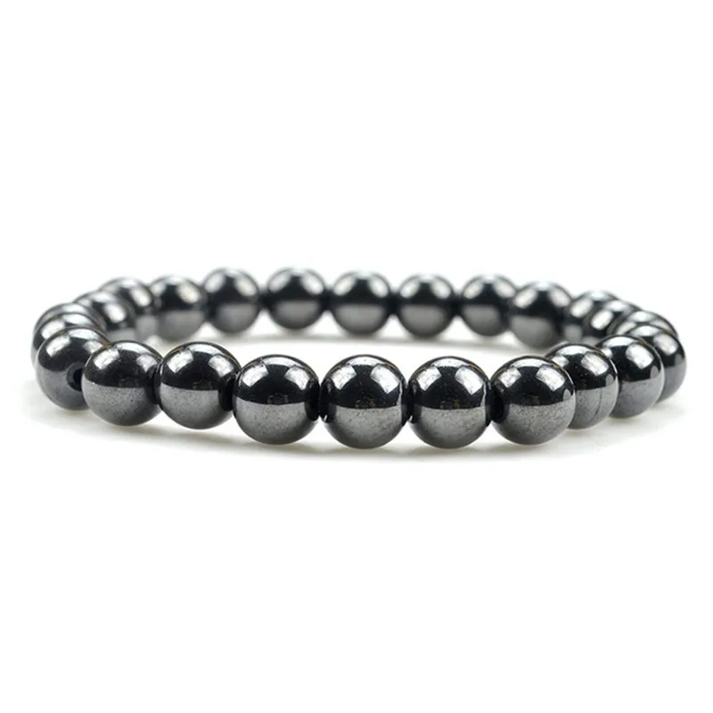 Bracelets perlés en pierre de lave naturelle pour hommes et femmes, œil de tigre, distance de guérison, cadeaux d\'ami, brin de charme, bijoux