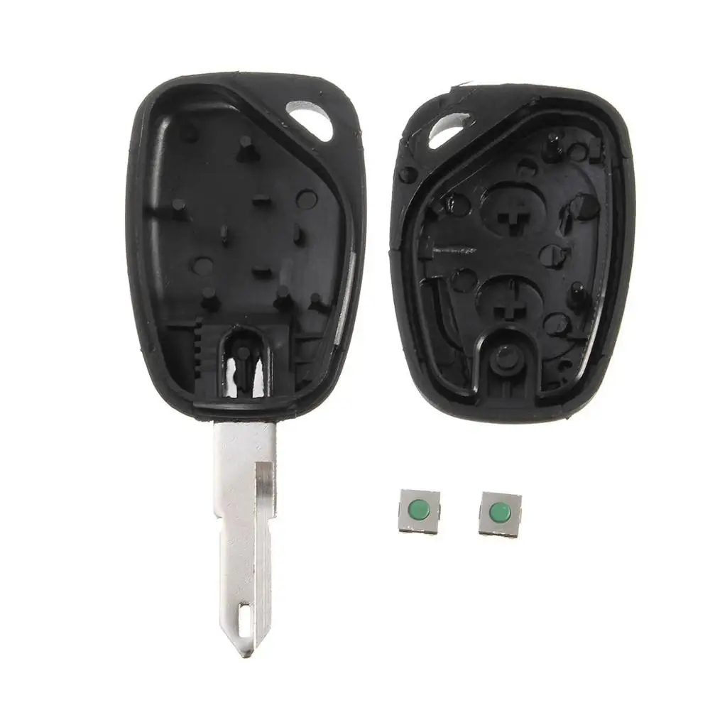 2pcs Car Button Remote Key Shell Cover Fob Case For Vauxhall for Opel Vivaro/Renault Movano Trafic Renault Kangoo Blank