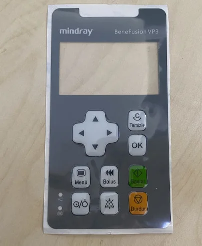 

Mindray infusion pump VP3 button membrane button panel