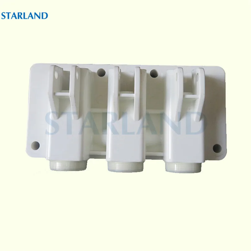 New White Color Front Panel Distributing Valve Block Spare Part Ice Cream Makers Accessories Replacement Soft Serve Machines