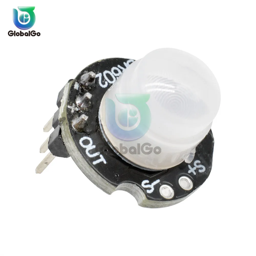 SR602 DC 3.3V-15V Smart Motion Sensor Detector Module SR602 Pyroelectric Infrared PIR Sensor Switch Board