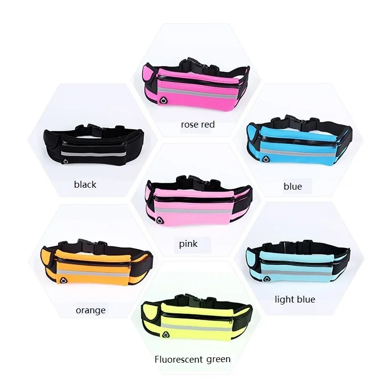 High Quality Multi-function Waist Bag Custom Logo Waist Bag Waterproof Fanny Sport Bag