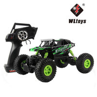 Original Wltoys 18428-B 1:18 2.4G 4WD Electric RTR Off-Road RC Crawler RC Climbing Car Radio Control RC Buggy Christmas Gifts