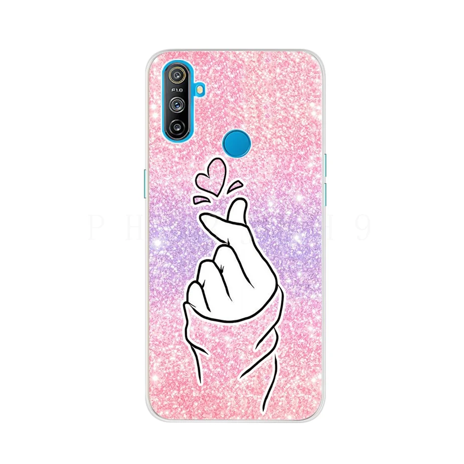 For Oppo Realme C3 Case Soft Silicone Cute Pattern Phone Back Cover For Oppo Realme C3 RMX2020 RealmeC3 C 3 Case TPU Fundas Capa