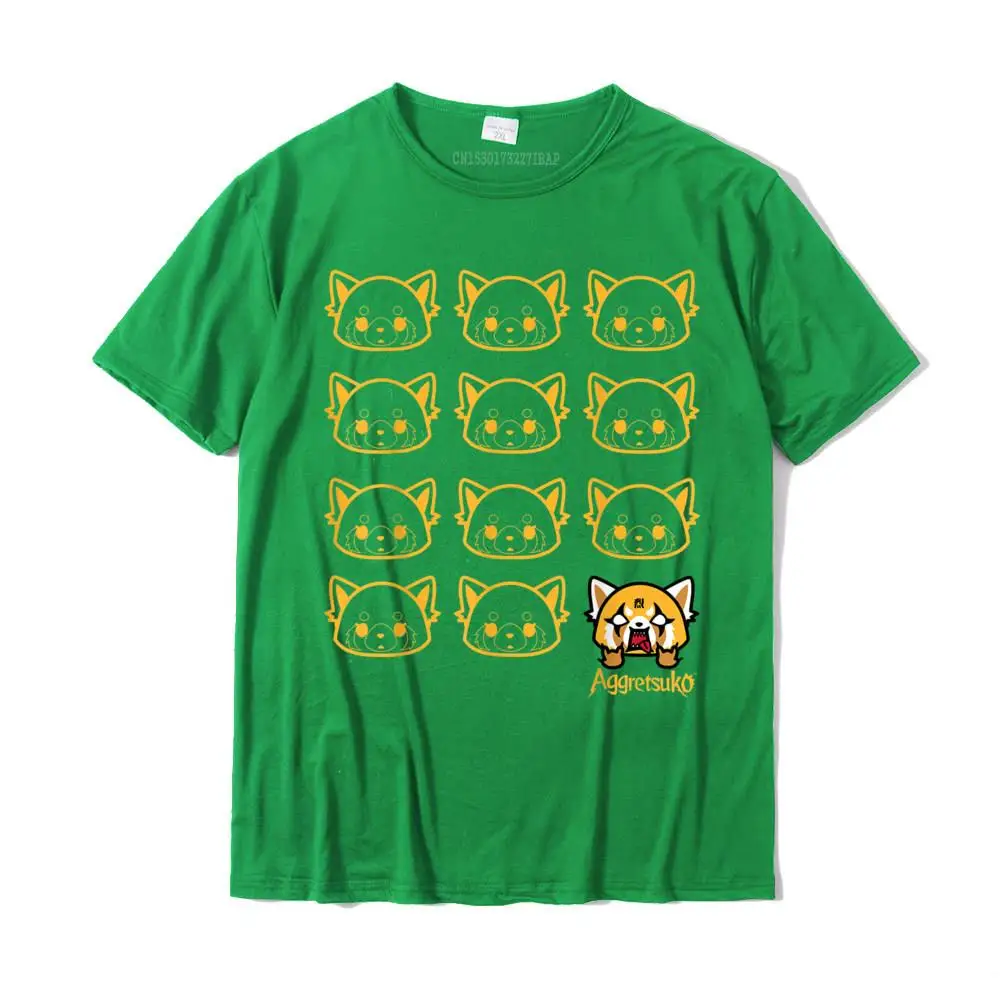 Aggretsuko Real T-Shirt Cotton Tops Shirt Comfortable Brand Geek T Shirt Christmas Streetwear Tshirt Men