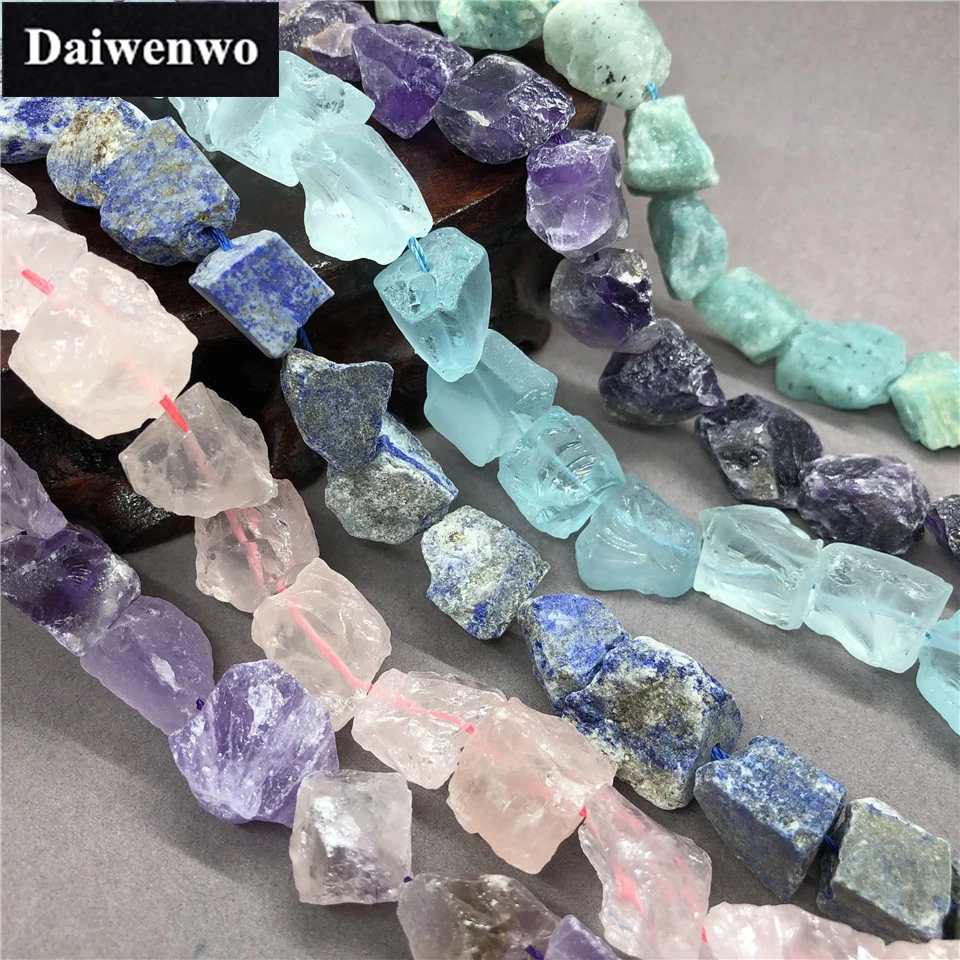 

100% Natural Gravel Raw Stone Amazonite Light Amethyst Lapis Lazuli Rose Quartz