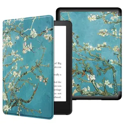 For Amazon Kindle Paperwhite 11 Generation 6.8 Inch E-book Reader Protective Sleeve Kpw5 Voyage 1499 Oasis 2019 Leather Case