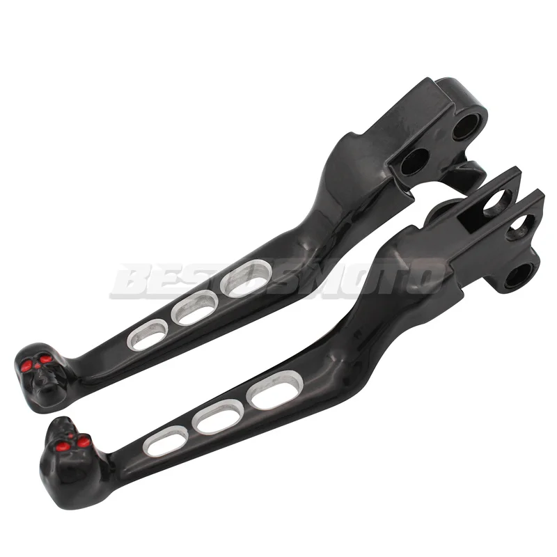 Motorcycle Right&Left Brake Clutch Levers For Harley Sportster XL 1996-2003 Softail 1996- 2014 Dyna 1996-2012 Touring 1996-2007