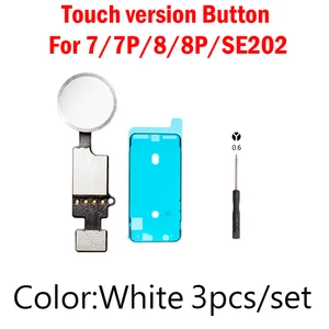 زر الصفحة الرئيسية العالمي المرن لجهاز iPhone ، إصدار اللمس ، حل وظيفة الظهر الخلفي ، iPhone 7 ، 8 Plus ، SE ، YF أعلى 8 زر طاقة للمبيعات On7 - No1