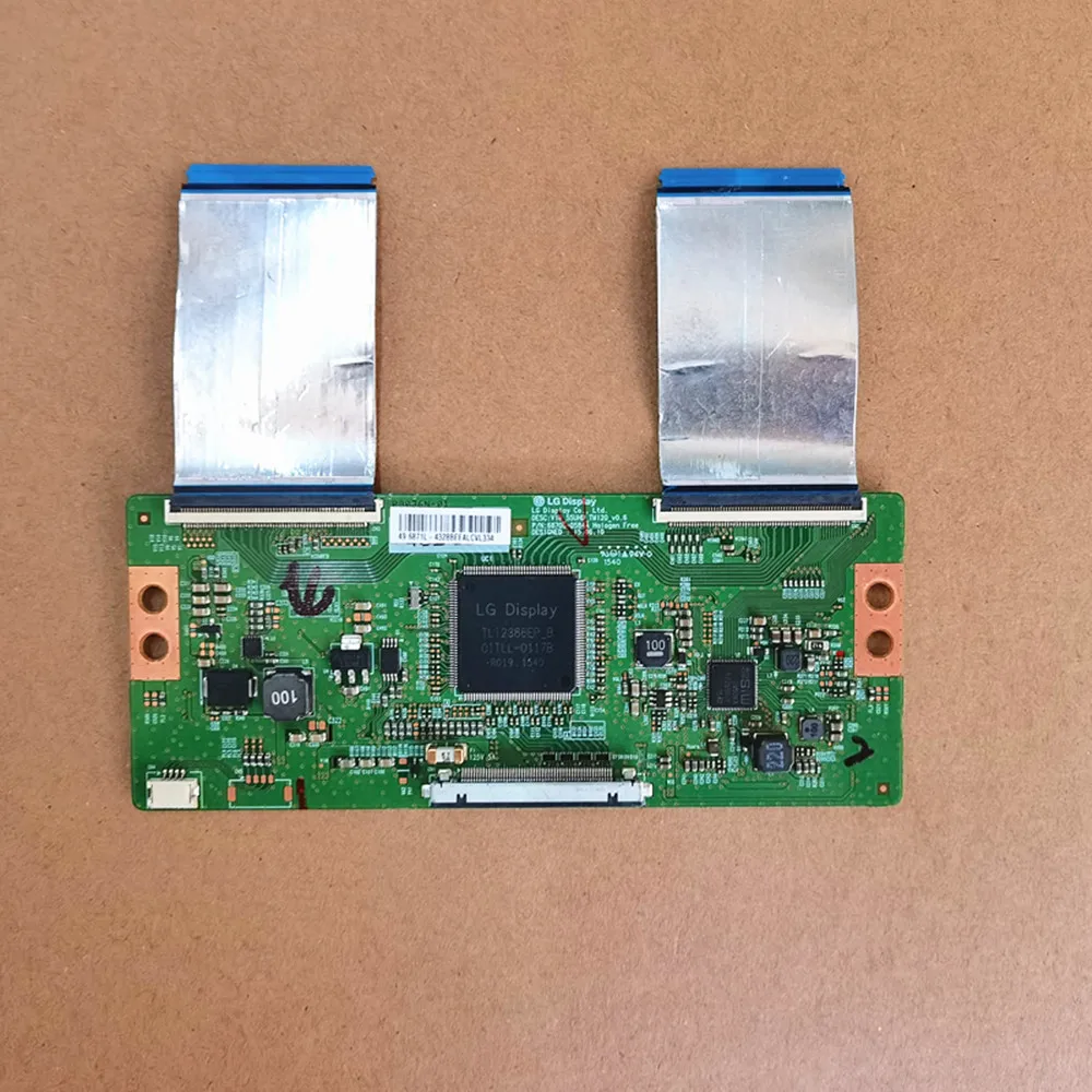 LVDS Placa placa lógica 6870C-0584A T-CON 6871L-4328B V16 55UHD TM120_v0.6 Para 49-polegada 55-polegada 55PFL5402 55PFL6902/F7 KALED49SUHD