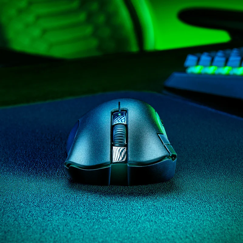 Razer DeathAdder V2 X Hyperspeed Design Wireless Mouse 7 Programmable Buttons 2 Mechanical Switches  5G 14K DPI Optical Sensor