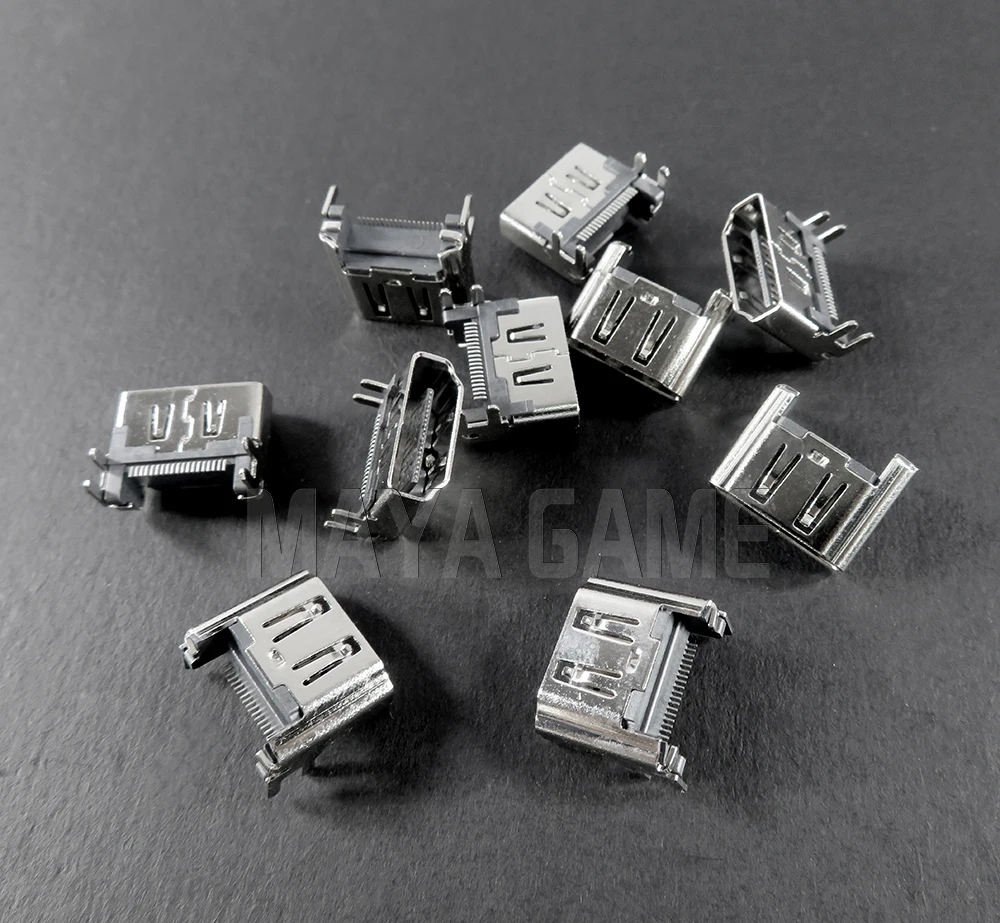 100pcs Brand New HDMI-compatible Port Socket Interface Connector for PS4 Repair Parts