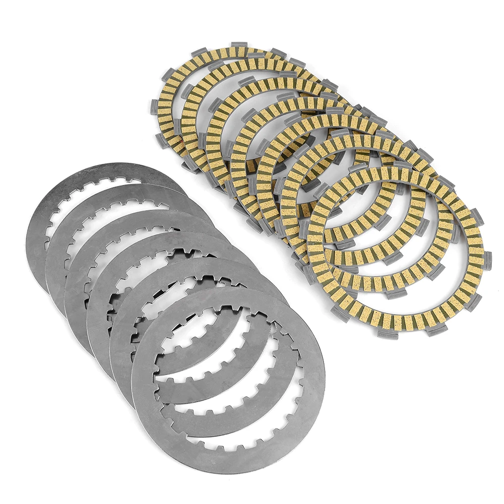 Motocykl sprzęgła tarcza cierna płyty zestaw do hondy CR125R CR 125R 125 R 1986-1999 22321-KA3-710 22201-KS6-700 akcesoria