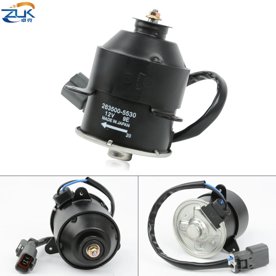 ZUK Radiator Cooling Fan Motor For HONDA ACCORD CF9 CG5 2.0 2.3 1998-2002 ODYSSEY RA6 2002-2004 For CIVIC EK ES 1996-2004