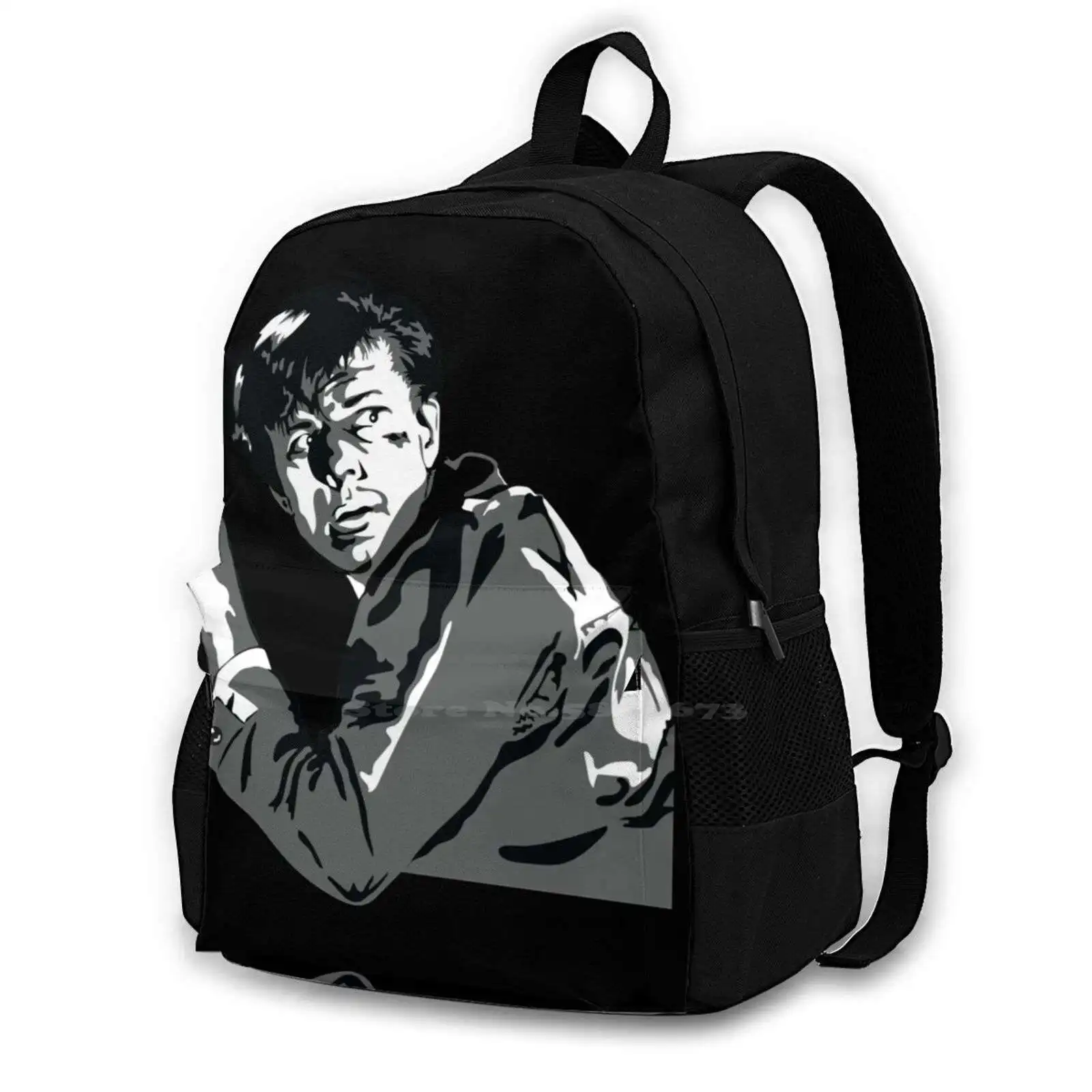 Dark Shadows-mochila con diseño de impresión 3d Willie, bolso informal, Dark Shadows Willie