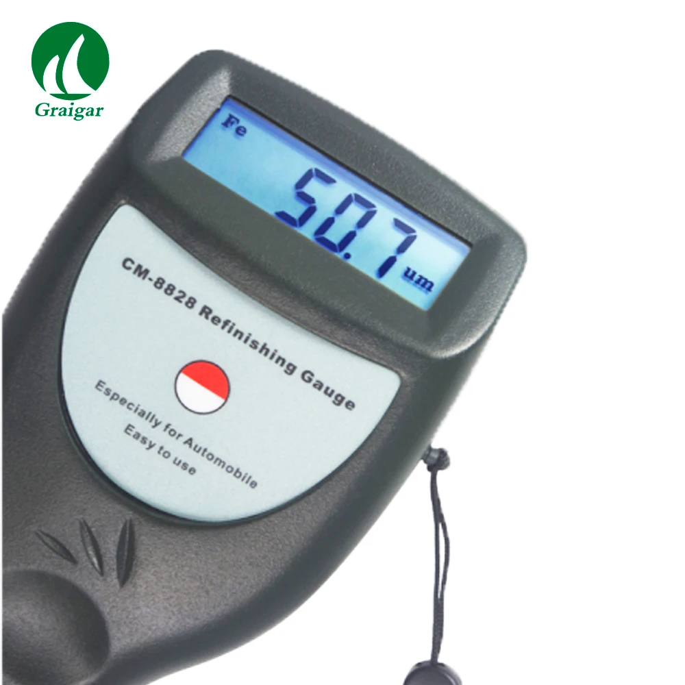 CM8828 Portable Digital F/NF Type Paint Coating Thickness Gauge Meter CM8828 Car Paint Thickness Measurement