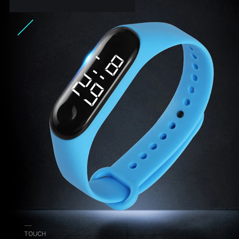 UTHAI CE20-reloj Digital deportivo para niños y mujeres, pulsera deportiva, relojes masculinos para niños y niñas, relojes suaves