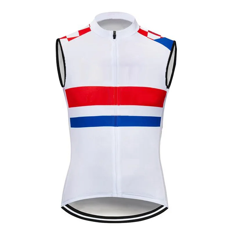 Vest Sleeve Cycling Jersey Men Women Riding Bike Dry Breathable Shirt Mtb Pro Race Road Downhill Motocross Mountain Bicycle Top