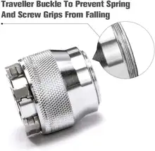 Adjustable Hex Socket Set 3/8 #6