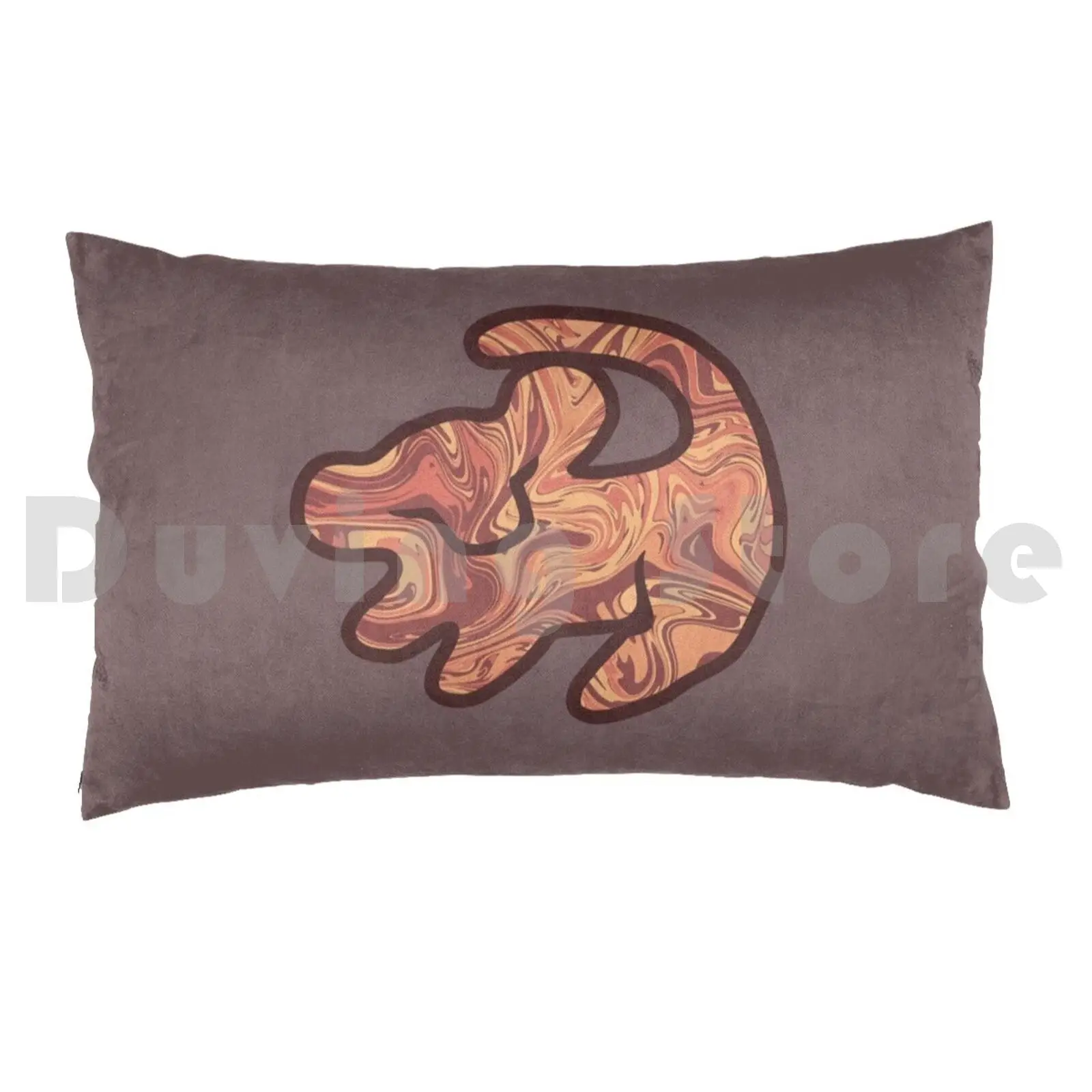 Baby Simba Pillow Case DIY 50*70 Simba The Lion King Nala Kovu Baby Rafiki Timone Pumba Lion African Natural