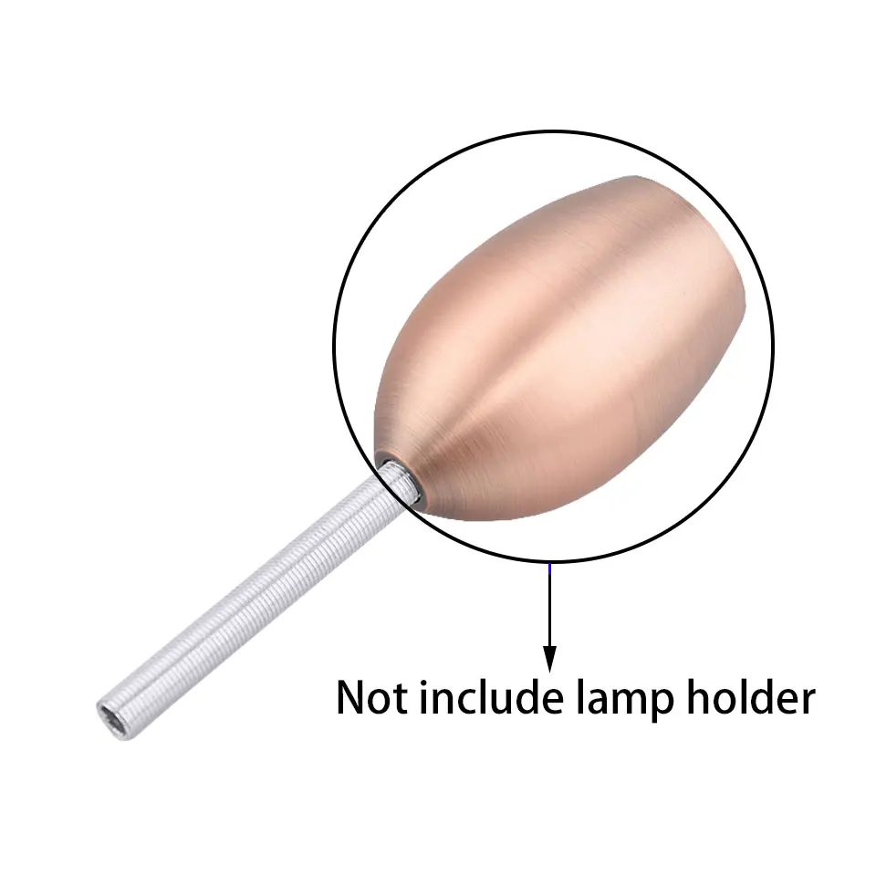 2PCS M16 Hollow External Tooth Tube Screw Tube Full Tooth Straight Tube Straight Rod Threaded Rod Lighting Accessories