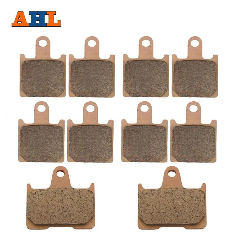 

AHL Motorcycle Front and Rear Brake Pads for For KAWASAKI ZZR1400 / ZX14 Ninja (ZX1400 A/C) 2006-2014 Sintered Brake Disc Pad