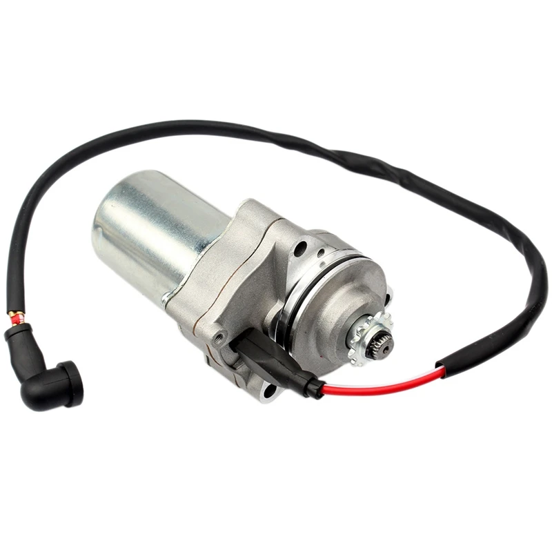 

Motorcycle Electric Starter Motor 12 Teeth 3 Bolt for 4-Stroke 50/70/90/110/125Cc ATV Quad Pit Bike Motorcycle Accessories