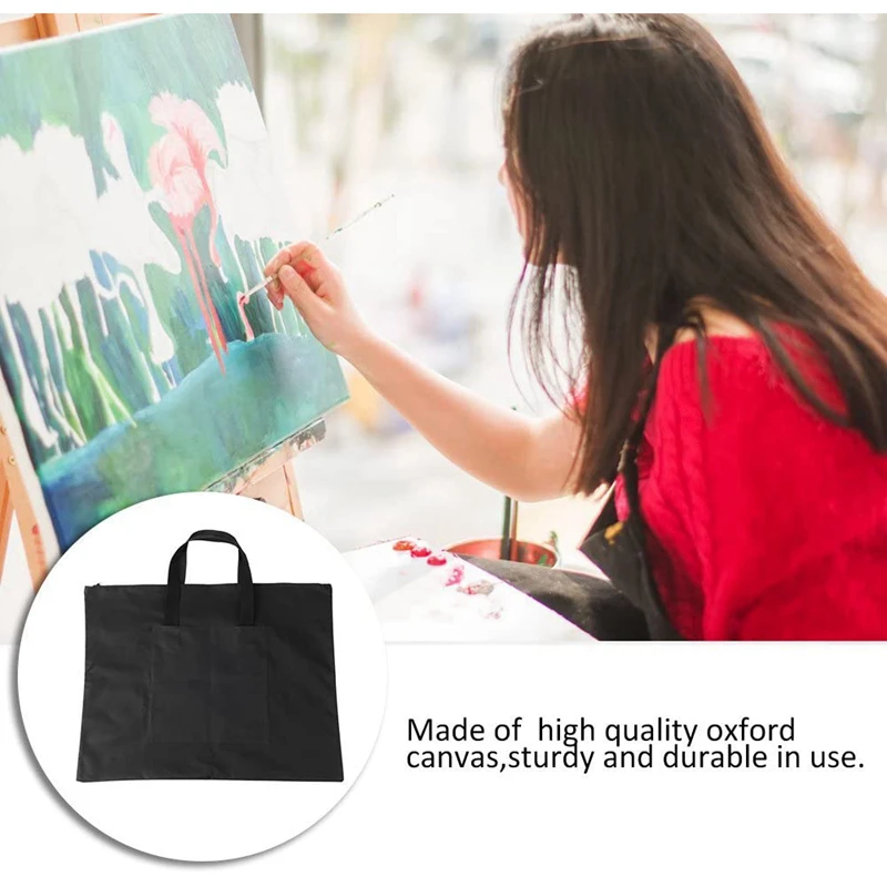 A2 Painting Board Storage File Bag Waterproof Painting Bag,for Drawing Sketching Art Case Travel Art Supplies Tote Bag