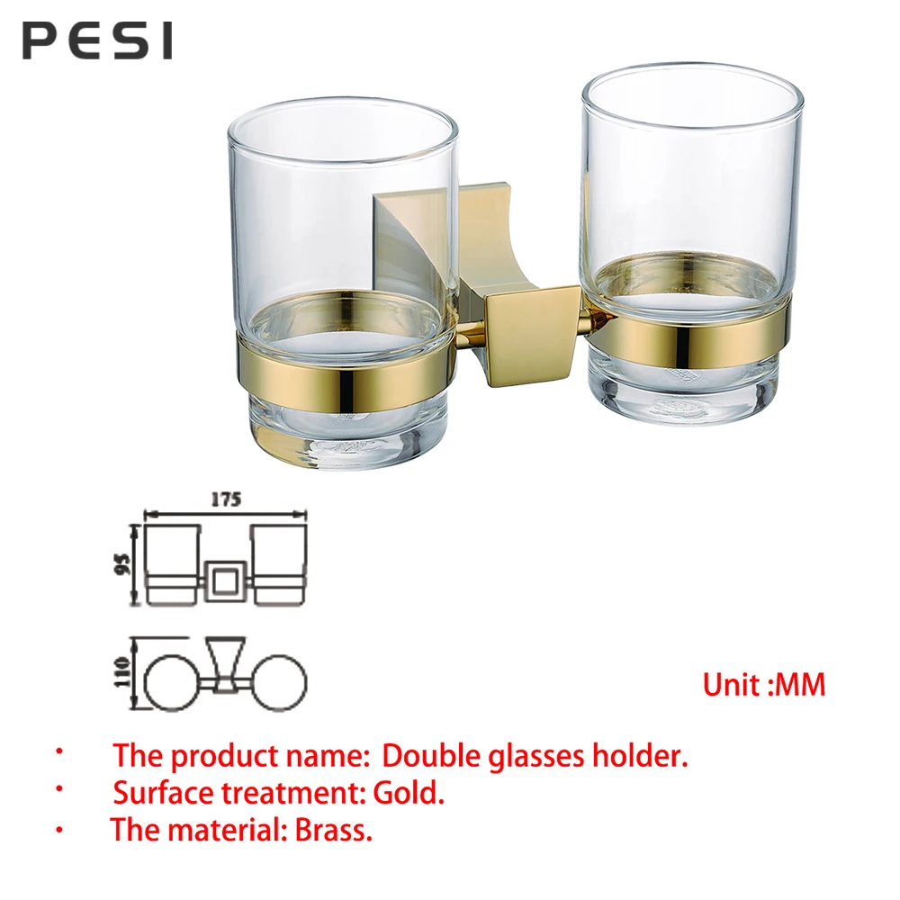 Bad Hardware Set Gold Handtuch Rack Papier Halter Handtuch Bar Ecke Regal Wc Pinsel halter Robe Haken Bad Zubehör.