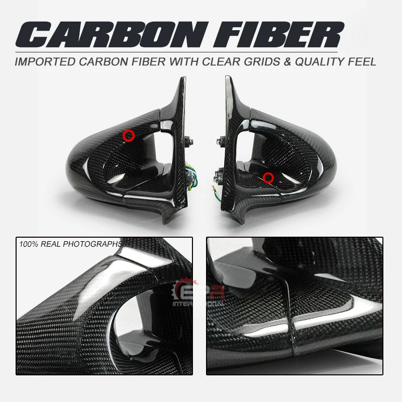 

Carbon Fiber Side Mirror For Nissian S15 Silvia Aero Mirror (Right Hand Drive Vehicle)