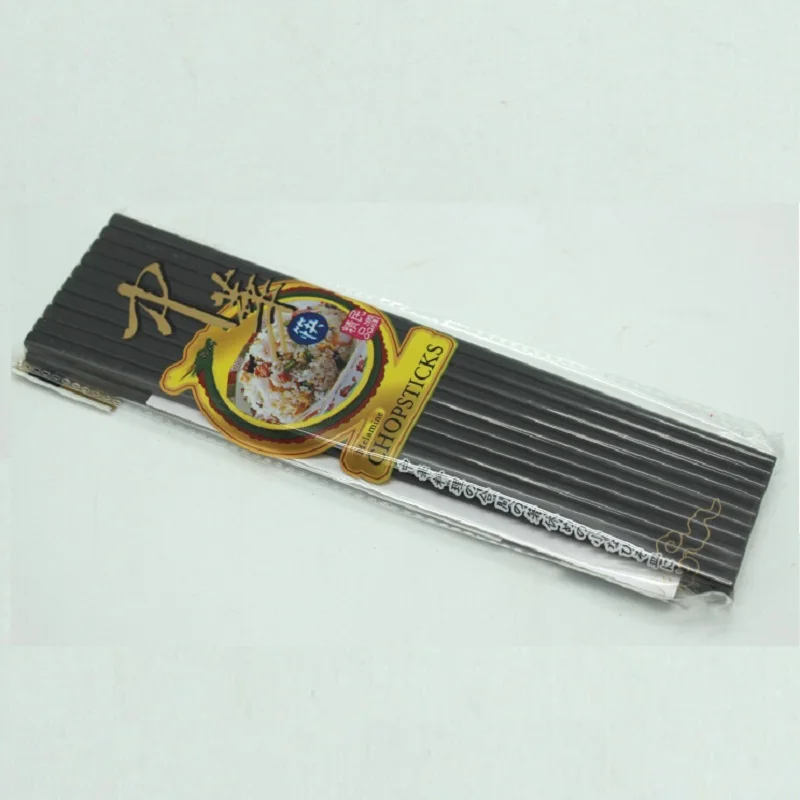 (10 pairs) Black Melamine Chopsticks Normal Restaurant Dinner Chopsticks 24cm 27cm