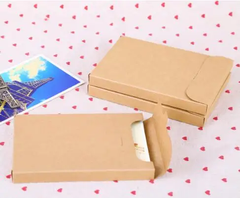 

50pcs Kraft Paper Envelope Party Invitation Card Letter Stationery Packaging Bag Gift Greeting Card Postcard Photo Box