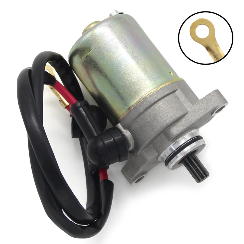 

12v Motorcycle Starter Motor Starting For Can-Am Mini DS DS70 DS90 90 4T Jaune 2008 2009 2010 V31200DGF000 V31200DGF010 Parts