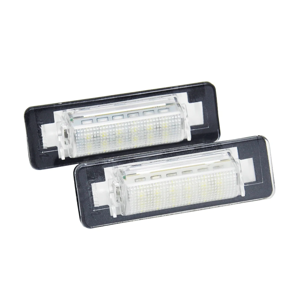 LED License Plate Light Number Plate Lamp For Benz E-Class W210 E200 E220 E240 E270 E320 E430 C-Class W202 C200 C220 C230 C240