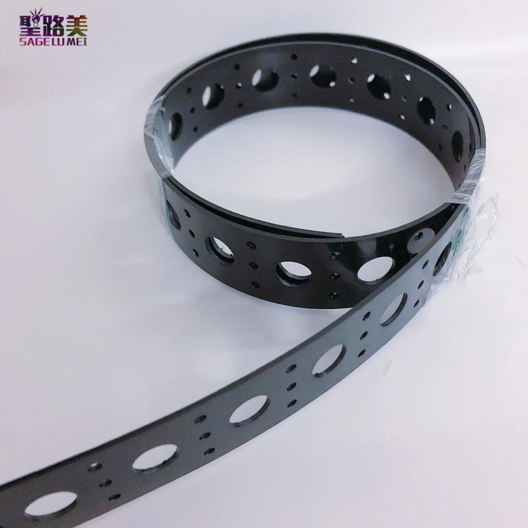 1M 2M 3M 4M 5M DIY Design Band Flexible Tape Build  Christmas Tree Mount Strip Belt Rope For 12mm LED Pixel String Module Light