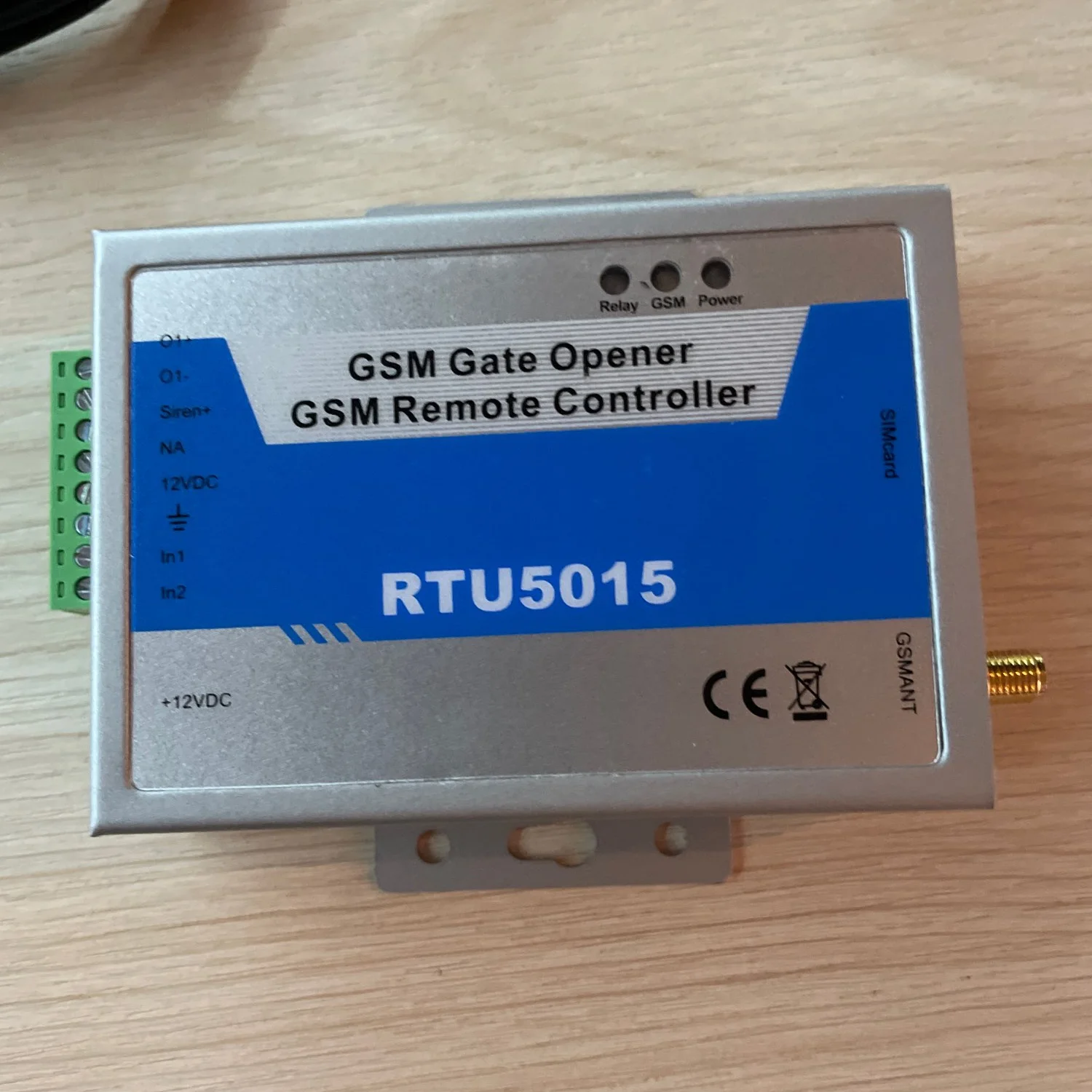 RTU5015 GSM gate opener Operator Remote access controller 2 Digital Input / 1 Relay Output Updated App support