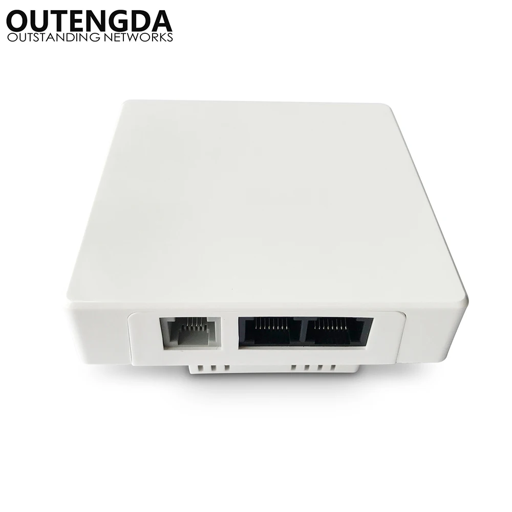 5.8G 11AC 1200M Gigabit Indoor Embedded Wireless Router Access Point in wall AP RJ45 RJ11 for smart home WiFi coverage