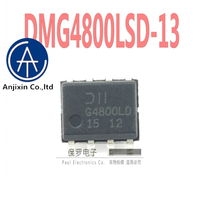 10 Chiếc 100% Orginal Và NewMOS FET DMG4800LSD-13 G4800LD SOP-8 Thật Cổ