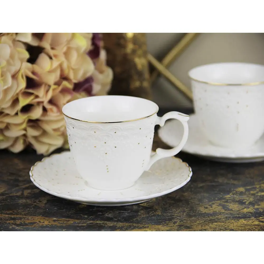 DOLBOVI Bernardo 6 personality porcelain white coffee cup pad MD0053 mug кружка coffee cup cup