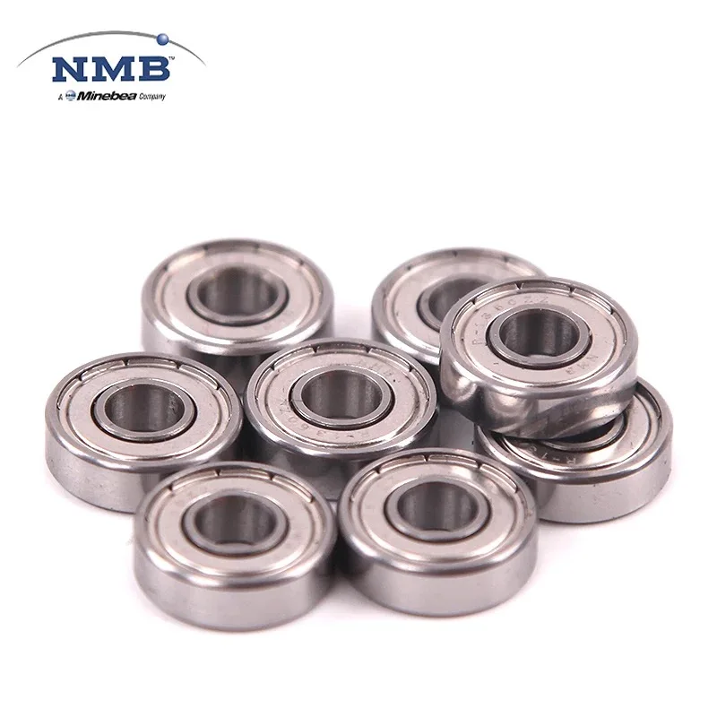 50 Stück Original NMB Minebea Lager R-1350ZZ 5*13*4mm 695ZZ Hochgeschwindigkeits-Miniatur-Kugellager 1350 695 5x13x4 mm – Detail 2