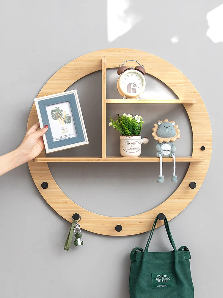 

zq Entrance Rack Wall Hanging Wall Hanger Kitchen Storage Bedroom Wall Coat Hook