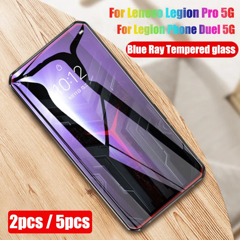 HD Blueray film For Lenovo Legion pro 5G Glass Screen Protector for Legion pro Tempered Glass film for Lenovo Legion Duel Phone